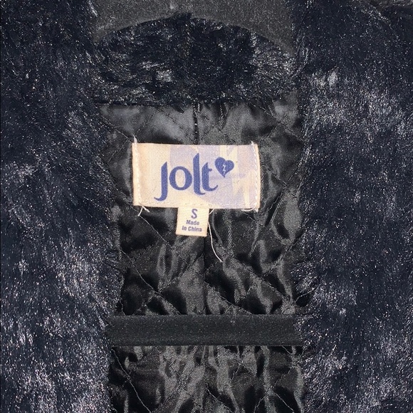 JOLT Nordstrom Faux Fur Clasp Vest w/ Pockets S - Picture 6 of 10